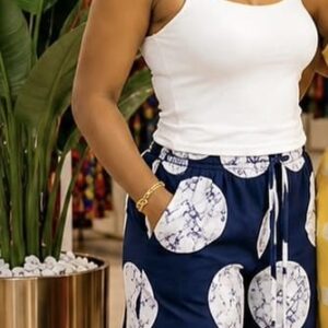 Black and white Pant