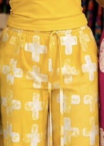 Colorful Long Pant (Yellow)